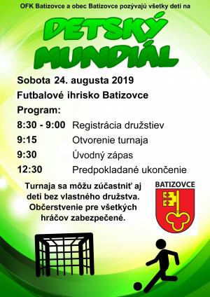 Detský Mundiál 2019 1