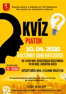 Vedomostno-zábavný kvíz - 10.04.2026 1